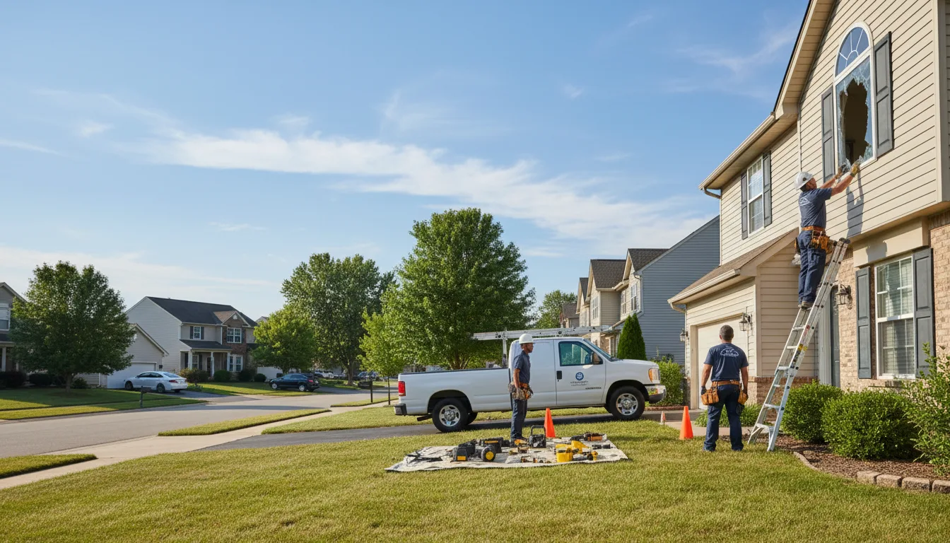 Expert window installer providing residential service in Moffett, OK